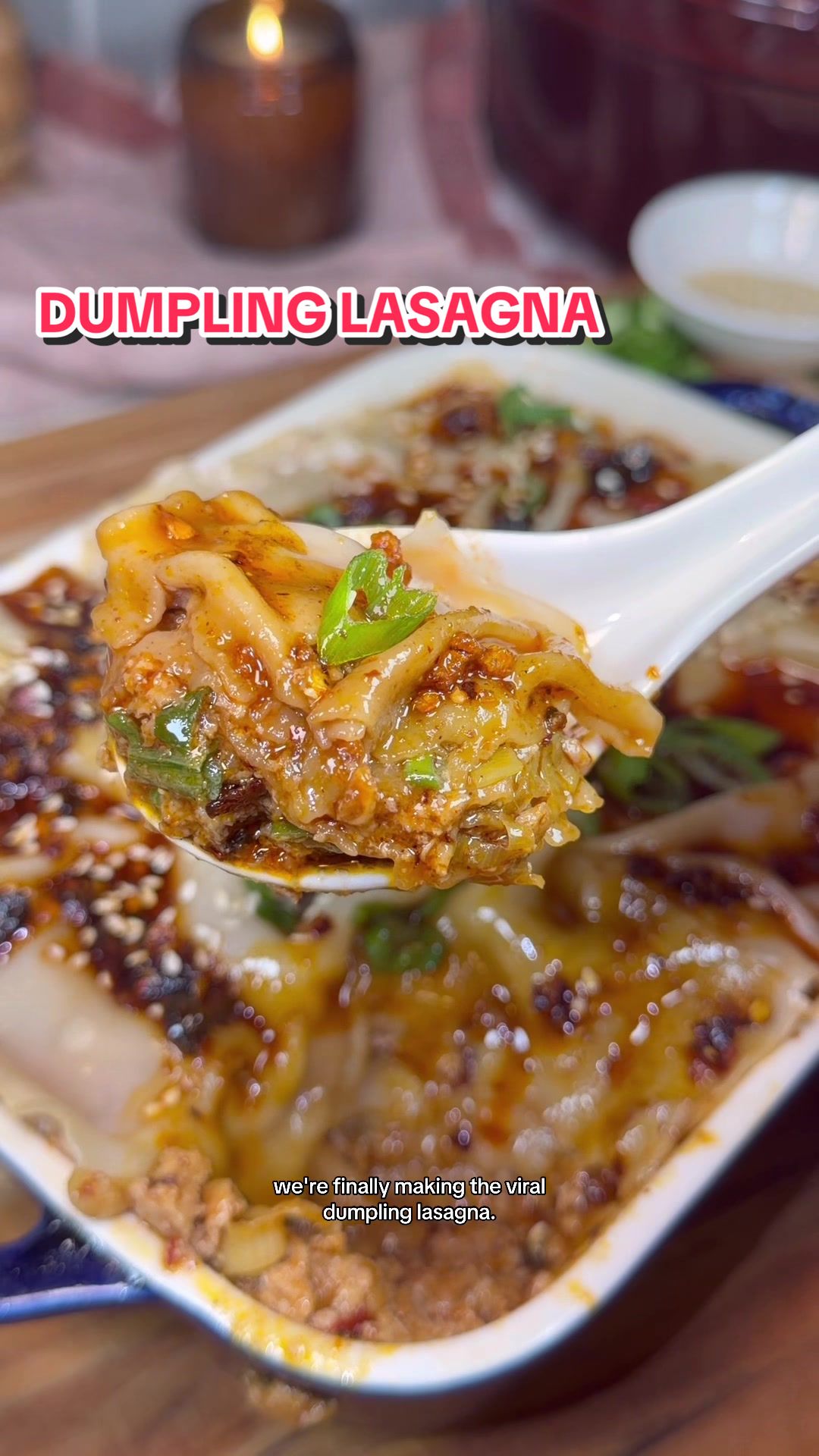 Dumpling Lasagna
