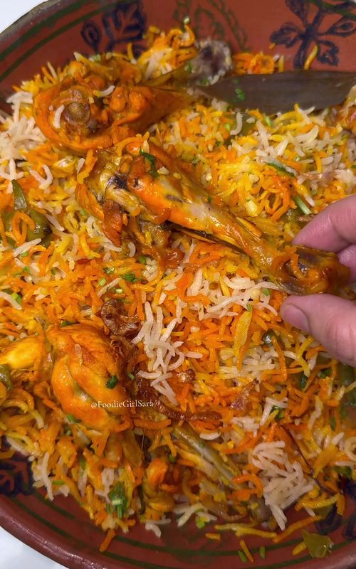 Muradabadi Pulao (Spiced Chicken Rice)