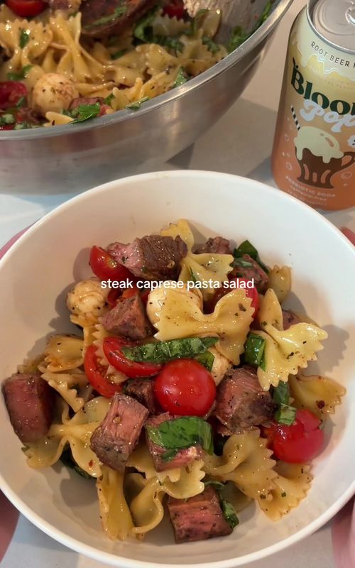 Steak Salad Pasta