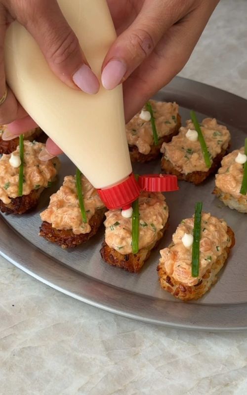 Spicy Salmon Crispy Rice