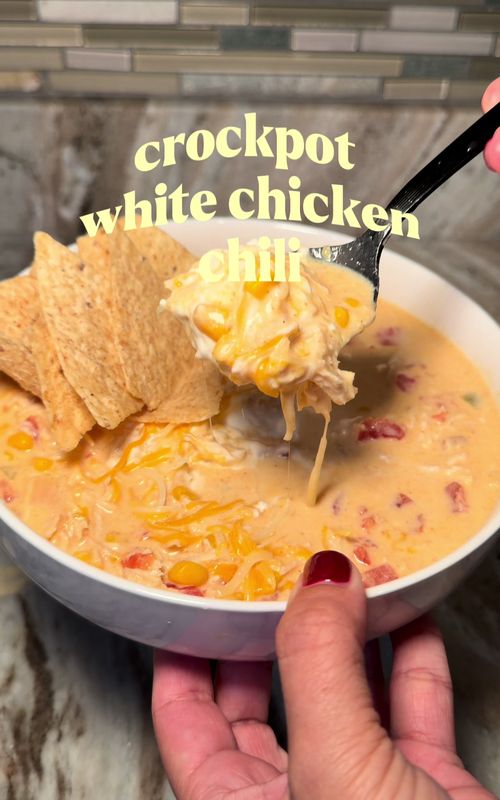 Crockpot White Chicken Chili