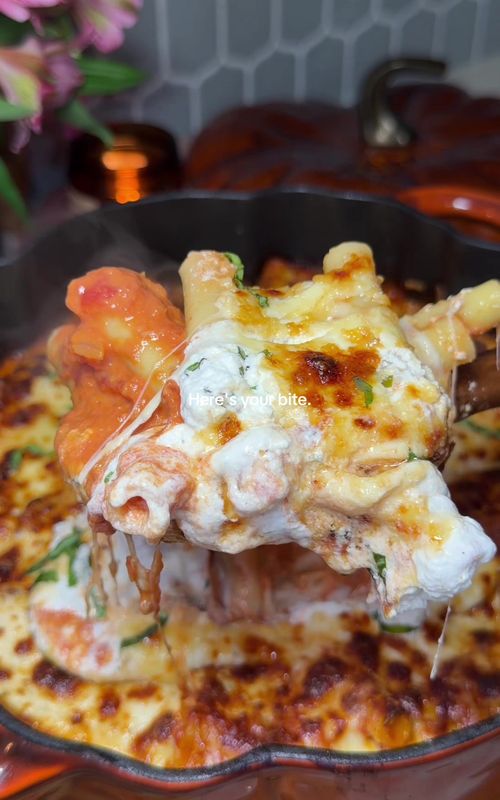 Vodka Sauce Baked Ziti