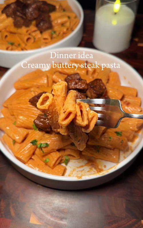 Creamy Steak Pasta