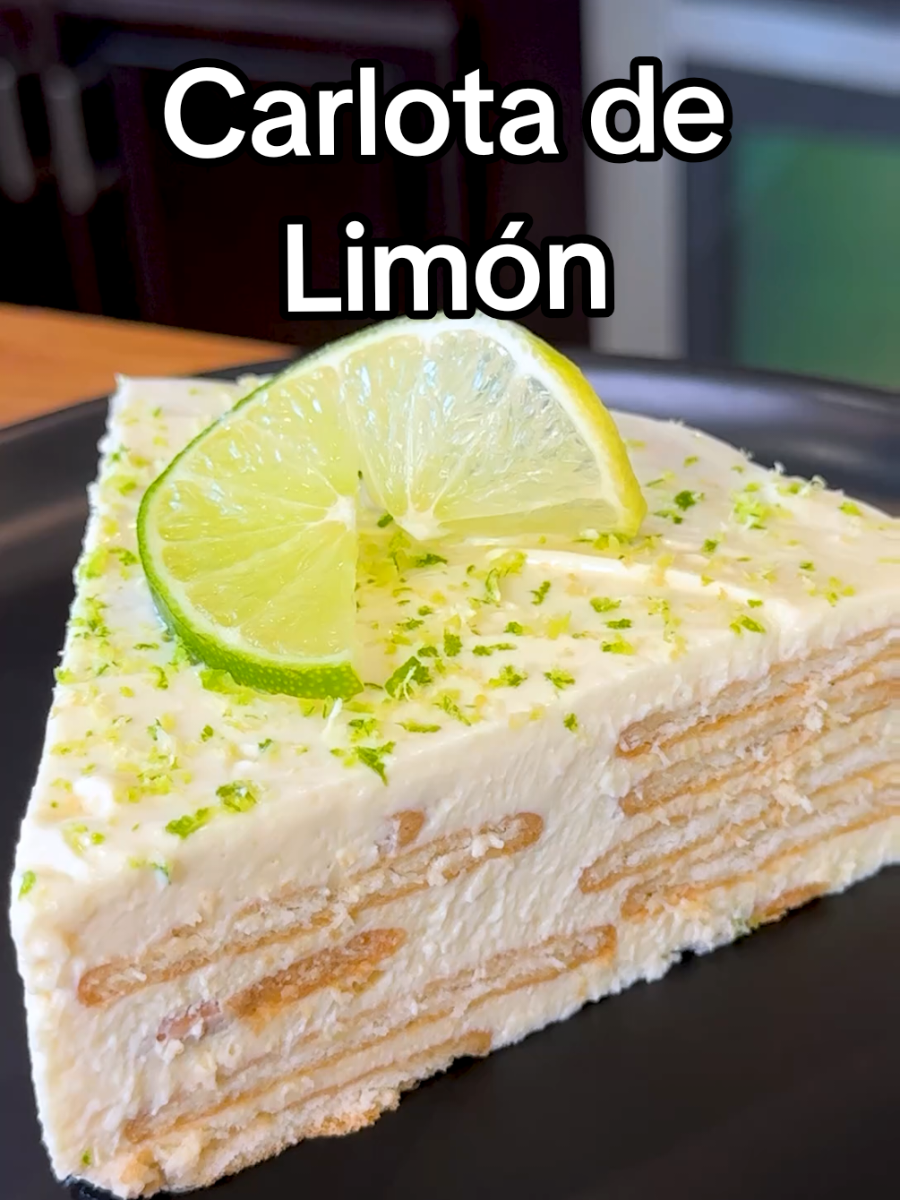 Carlota de Limón (Lime Cream Dessert)